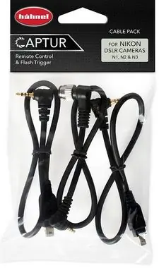 Hähnel Cable Pack Nikon / kabely pro připojení Captur Pro Modul/Giga T Pro II
