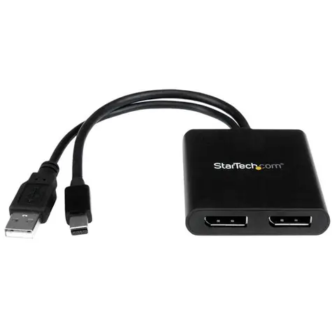 MST HUB - MDP TO 2X DP / 2portový HUB / miniDisplayPort na 2x DisplayPort