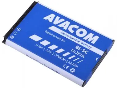 AVACOM Baterie pro Nokia 6230 a N70 / Li-Ion / 3.7V / 1100mAh (náhrada BL-5C)
