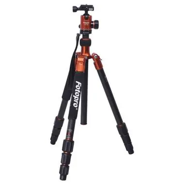 Rollei Stativ C5i  oranžová / Zátěž 8kg / Vytažený 159 cm