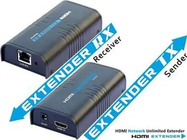 PremiumCord khext120 HDMI extender / over IP
