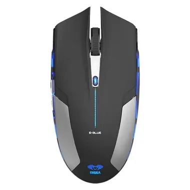 E-BLUE myš Cobra Jr / herní bezdrátová optická / 1750dpi / 6tlačítek / 1 kolečko / černá