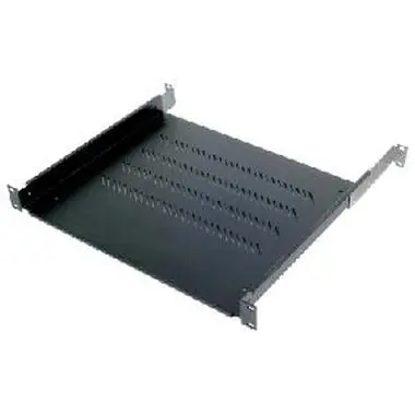 Triton Polička s perforací 1U / 650mm / max.nosnost 40kg 