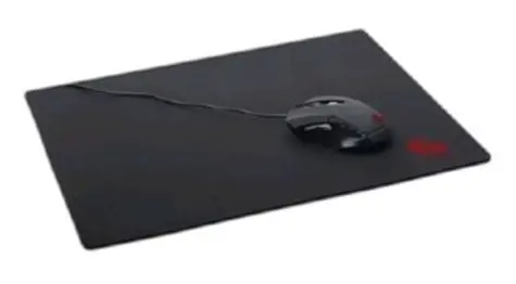 Gembird MP-GAME-L / Herní podložka pod myš / látková / 400x450 / černá