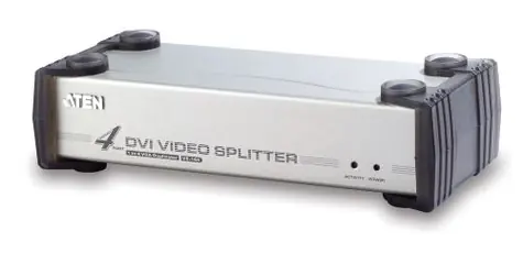 ATEN Video Spliter DVI + Audio 4 port
