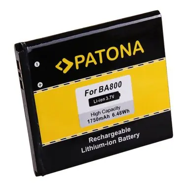 PATONA baterie pro mobil Sony Xperia C,S,LT25i a Xperia LT26i / 1750mAh / 3.7V / Li-Ion