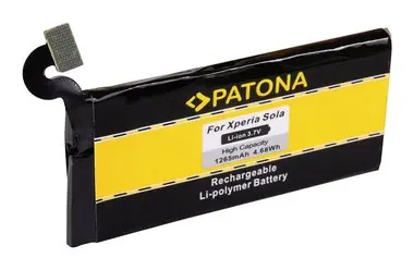 PATONA baterie pro mobil Sony Xperia XL39 a Z Ultra / 1265mAh / 3.7V / Li-Pol