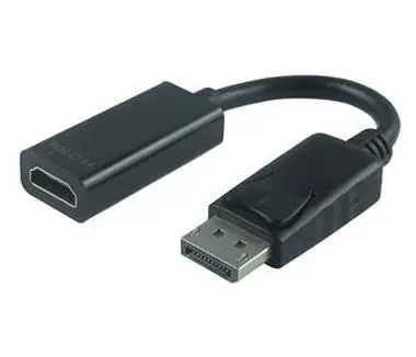 PremiumCord adaptér DisplayPort - HDMI Samec-Samice 20cm / podpora 3D/ 4K*2K@30Hz / 20cm