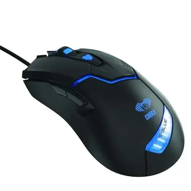 E-BLUE Cobra 622 / Herní optická myš / 1600DPI / 6 tlačítek / 1 kolečko / drátová (USB) / černá 