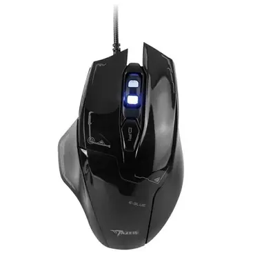 E-BLUE Mazer (EMS642BK) černá / Herní optická myš / 2500DPI / 6 tlačítek / 1 kolečko / drátová (USB)