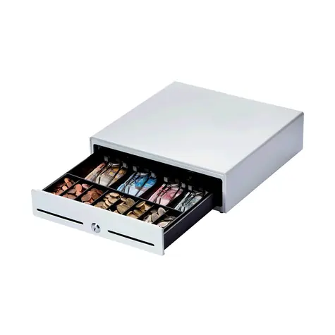 METAPACE K-2 pokladní zásuvka bílá / RJ12 / 24V / pro tiskárny účtenek