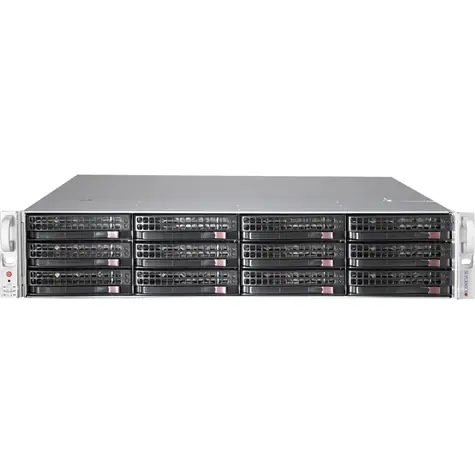 SUPERMICRO 2U chassis (CSE-826BE1C-R920LPB) / 12x 3.5