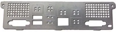 SUPERMICRO 1U IO shield pro X9 socket R server MB with Gasket 1U