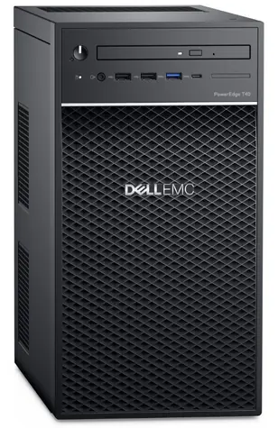 DELL PowerEdge T40 / Intel Xeon E-2224G 3.5GHz / 8GB / 1x 1TB SATA / 1x 300W / GLAN / DVD / 3YNBD