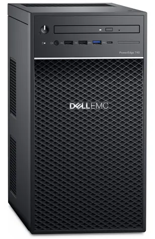 DELL PowerEdge T40 / Intel Xeon E-2224G 3.5GHz / 8GB / 2x 2TB SATA / 1x 300W / GLAN / DVD / 3YNBD