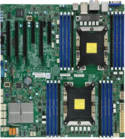 SUPERMICRO MBD-X11DAi-N-O / 2xLGA3647 / C621 / 16x DDR4 ECC R / 10xSATA3 / PCI-E 3.0 / 2xGLAN