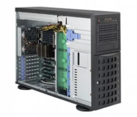SUPERMICRO 745TQ-920B / 2x Intel Xeon Silver 4216 2.1GHz / 512GB RAM / 4U / 3x5.25