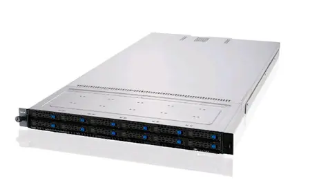 ASUS RS700A-E11-RS12U server černá / AMD EPYC 7003 / AMD 2x SP3 / 32x DDR4 / 12x SATA / LAN / USB / 1U
