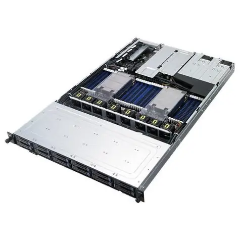 ASUS RS700A-E9-RS12V2 server černá / AMD EPYC 7002 / AMD 2x SP3 / 32x DDR4 / 12x SATA / LAN / USB / 1U