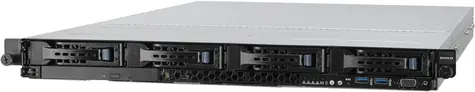 ASUS RS500A-E10-PS4 server černá / AMD EPYC 7002 / AMD 1x SP3 / 16x DDR4 / 4x SATA / LAN / USB / 1U