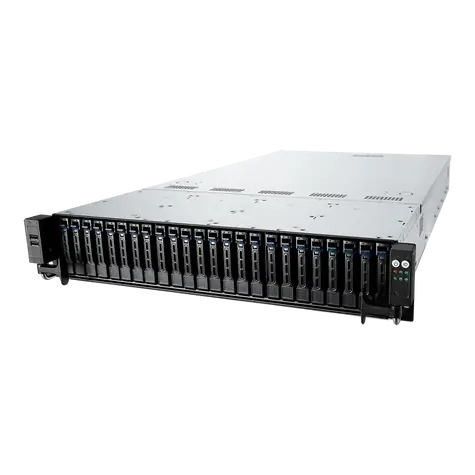ASUS RS720-E9-RS24-E server černá / C621 Chipset / 2x LGA 3647 / 24x DDR4 / 24x SATA / LAN / USB / 2U