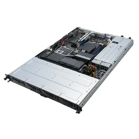 ASUS RS300-E10-RS4 server černá / Intel Xeon / 1x LGA1151 / 4x DDR4 / 4x SATA / LAN / USB / 1U