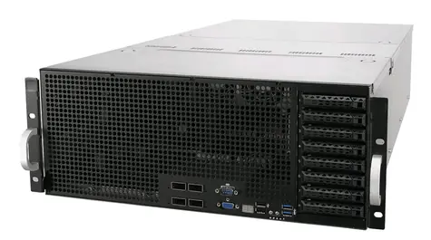 ASUS ESC8000G410G 1600W server černá / 2x Socket P (LGA 3647) / 24x DDR4 / 8x2.5