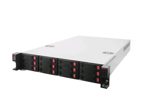 SilverStone RM22-312 Rackmount Storage / 2U / E-ATX / 2x USB 3.0 / 3x 80mm / 12x 3.5/2.5