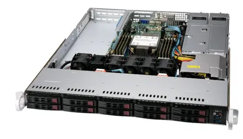 SUPERMICRO 1U SPMC 2 / AMD EPYC 7313P 3.0GHz / 4x32GB RAM / 2x 960GB SSD / 2x700W
