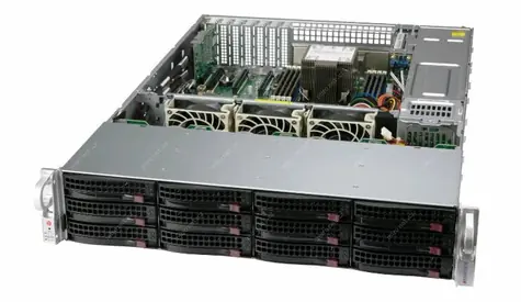SUPERMICRO 2U SPMC 4 / 2x Intel Xeon Silver 4314 2.4GHz / 4x32GB RAM / 2x 960GB SSD 4x 20TB / 2x800W