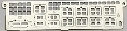 SUPERMICRO MCP-260-00131-0N / 1U I O rámeček pro  X11SCL-LN4F s EMI Gasket / RoHS