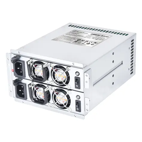 SilverStone SST-GM600-S / 2x 600W / Hot-Swappable