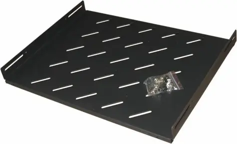 EUROCASE GA4-800-GB pevná police 1U pro rozvaděče s hloubkou 800mm