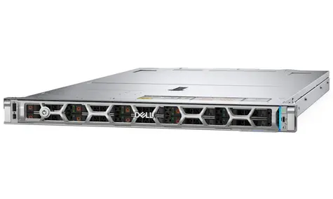 DELL PowerEdge R470 / Xeon 6507P / 32GB / 2x 480GB SATA / 2x 1100W / H965i / iDRAC 10 Ent. 17G / 3Y