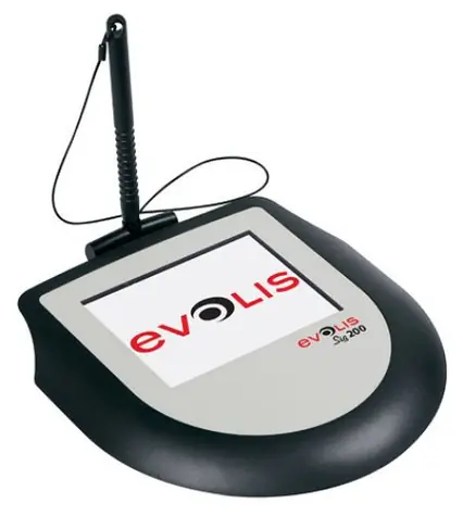 Evolis Sig200 / Touchpad podložka pro digitální podpis / 12.7 cm (5