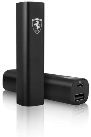 Ferrari PowerBank 2600mAh černá / 5V / 1A