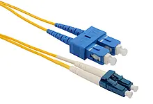 Patch kabel 9/125 LCupc/SCupc SM OS 3m duplex SXPC-LC/SC-UPC-OS-3M-D / 10 ks 