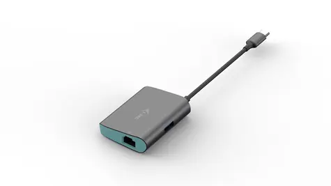 i-tec USB-C Metal HUB + Gigabit Ethernet Adapter