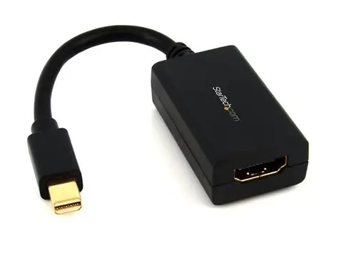 StarTech pasivní adaptér Mini DisplayPort M na HDMI F černá / 1920x1200 / zvuk 5.1