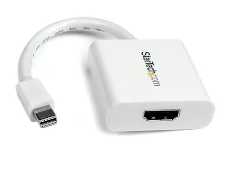 StarTech pasivní adaptér Mini DisplayPort M na HDMI F bílá / 1920x1200 / zvuk 5.1