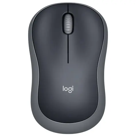 Logitech myš Wireless Mouse M185 / optická / 3 tlačítka / šedá-černá