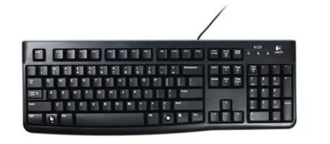 Logitech klávesnice K120 For Spanish / USB / Drátová / Černá