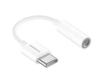 HUAWEI CM20 Original redukce Type-C na 3.5mm bílá