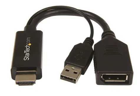 StarTech Adaptér HDMI na DP 1.2 / USB / 4K