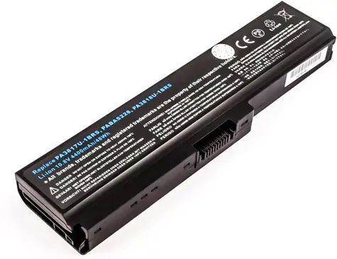 MicroBattery MBI1074 / 6 Cell / Li-Ion / 10.8V / 4.4Ah / 48Wh / pro Toshiba notebooky 