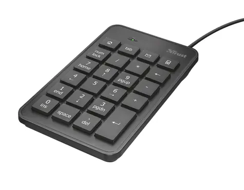 Trust XALAS černá / Numerický klávesnice / USB / 1.5m