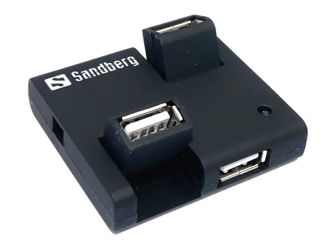 Sandberg USB HUB 4x USB 2.0 černá