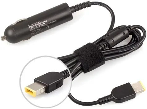MicroBattery 65W automobilový napájecí adaptér pro Lenovo / 20V / 3.3A / koncovka Square plug 