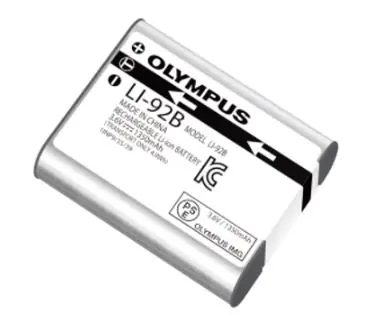Olympus Li-92B náhradní baterie 1350 mAh / 3.6V / pro fotoaparáty Olympus TG-1 TG-2 TG-3 TG-4 SH-1 SH-50 SH-60 
