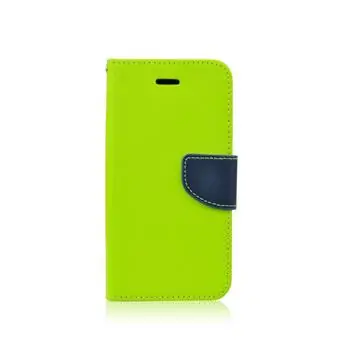 Mercury FANCY DIARY pouzdro pro Samsung J100 Galaxy J1 limetkovo-modrá